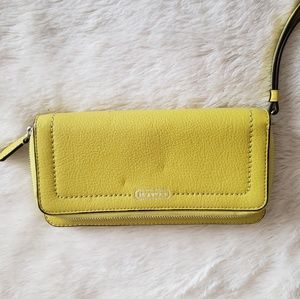 Coach lime green wallet/wristlet
